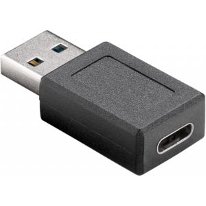 GOOBAY αντάπτορας USB 3.0 σε USB Type-C θηλυκό 45400, μαύρο 45400.