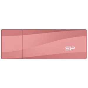 SILICON POWER USB-C Flash Drive Mobile C07, 128GB, USB 3.2, ροζ SP128GBUC3C07V1P.