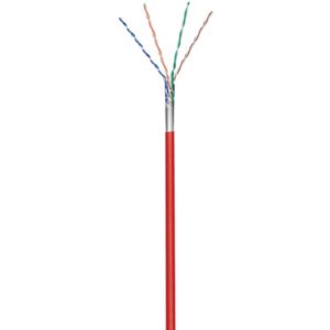 93269 CAT5 PATCH F/UTP CABLE RED 100m GOOBAY.( 3 άτοκες δόσεις.)