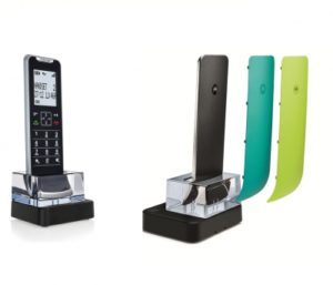 Motorola IT.6.1XC (Ελληνικό μενού) Λεπτό ασύρματο τηλέφωνο με τρία ανταλλακτικά χρωματιστά καπάκια.( 3 άτοκες δόσεις.)