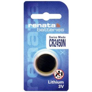 Buttoncell Lithium Electronics Renata CR2450N Τεμ. 1.