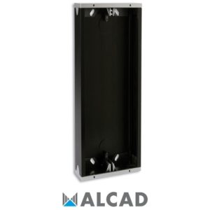ALCAD CSU-515 Επίτοιχο απλό κουτί iBLACK για 9 ή 10 σειρές