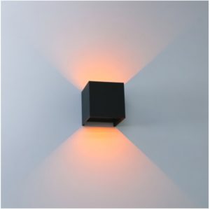 123LED Up and Down Amarilio Black Wall Lamp (6W) (LDR06280).( 3 άτοκες δόσεις.)