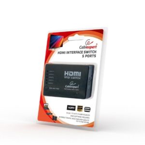 CABLEXPERT DSW-HDMI-53 HDMI SWITCH, 5 PORTS.