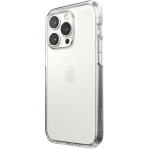 SPECK (150147-5085) IPHONE 14 PRO CASE, PRESIDIO PERFECT CLEAR (CLEAR/CLEAR).