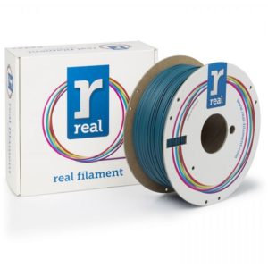 REAL PLA Matte 3D Printer Filament - Indigo Blue - spool of 1Kg - 1.75mm (REFPLAMATTEBLUE1000MM175).