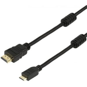 POWERTECH καλώδιο HDMI σε HDMI Mini CAB-H013, με Ethernet, 5m, μαύρο CAB-H013.