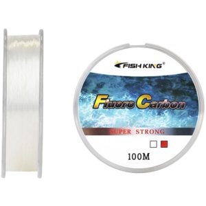 FISH KING πετονιά ψαρέματος FISH-0035, 15.6kg, 0.50mm, 100m, διάφανη FISH-0035.