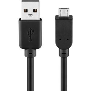 GOOBAY καλώδιο USB 2.0 σε Micro USB 93181, 1.5m, μαύρο 93181.