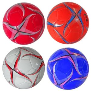 Μπάλα ποδοσφαίρου Ø 22,5εκ. 4 χρώματα (Σετ 4τεμ).( 3 άτοκες δόσεις.)