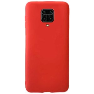 Θηκη Liquid Silicone για Xiaomi Redmi Note 9s / 9 Pro Κοκκινη 3 Sides. (0009095469)