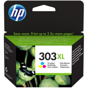 HP 303XL High Yield Tri-color Original Ink Cartridge. T6N03AE.( 3 άτοκες δόσεις.)