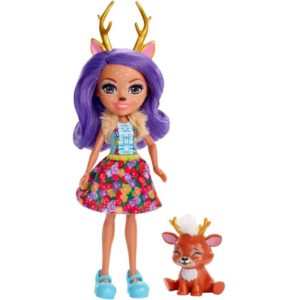 Mattel Enchantimals Mini Doll - Danessa Deer Sprint (FXM75).