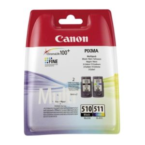 Canon Μελάνι Inkjet PG-510/CL-511 Multipack (2970B010) (CANPG-510MPK).( 3 άτοκες δόσεις.)