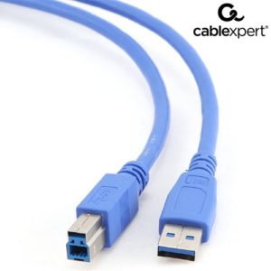 CABLEXPERT USB 3.0 A-PLUG B-PLUG CABLE 0.5M CCP-USB3-AMBM-0.5M