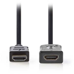 NEDIS CVGP34090BK20 High Speed HDMI Cable with Ethernet, HDMI Connector - HDMI F NEDIS.