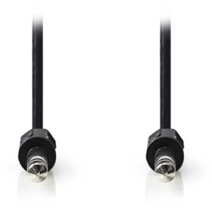 NEDIS CAGP23000BK50 Stereo Audio Cable 6.35 mm Male - 6.35 mm Male 5.0 m Black NEDIS.