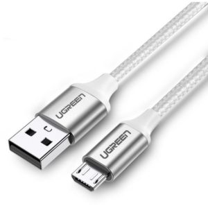 Charging Cable UGREEN US290 Micro Silver 1m 60151 2A US290/60151