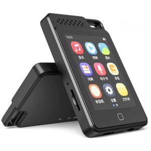 RUIZU MP3 player C1 με οθόνη αφής 2.4, 16GB, BT, ελληνικό μενού, μαύρο C1-16GB.( 3 άτοκες δόσεις.)