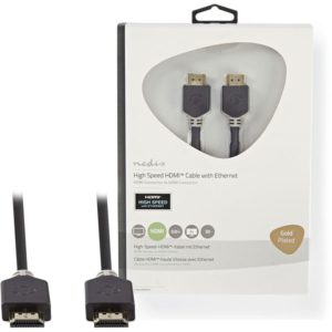 NEDIS CVBW34000AT50 High Speed HDMI Cable with Ethernet HDMI Connector-HDMI Conn NEDIS.