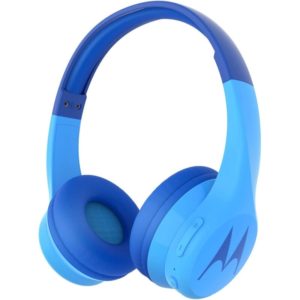 Motorola SQUADS 300 Blue Ενσύρματα / Ασύρματα Bluetooth on ear παιδικά ακουστικά Hands Free με splitter.