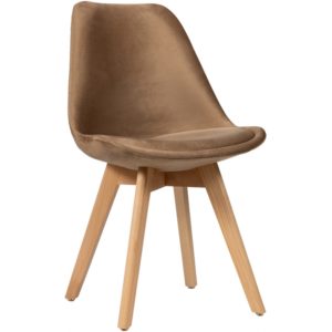 Καρέκλα Varossi Καρέκλα Demy Fabric Μόκα 49 x 54 x 83 300-312( 3 άτοκες δόσεις.)