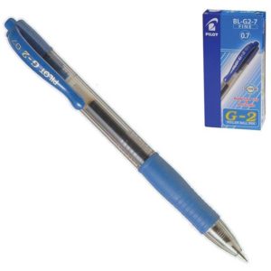 Pilot στυλό gel G2 fine μπλε 0,7mm (Σετ 12τεμ).