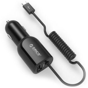 Orico Φορτιστής αυτοκινήτου USB - Μαύρο (UCA-1U1C-BK)