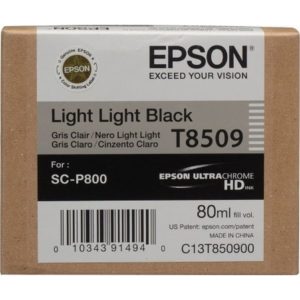 Epson Μελάνι Inkjet T8509 Light Light Black (EPST850900).( 3 άτοκες δόσεις.)