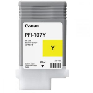 Ink Canon PFI-107 Yellow - 130ml. 6708B001.( 3 άτοκες δόσεις.)