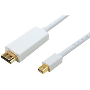 POWERTECH καλώδιο Mini DisplayPort σε HDMI CAB-DP011, 2m, λευκό CAB-DP011.