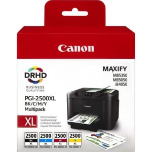 Canon Μελάνι Inkjet PGI-2500MPK XL (BK,C,M,Y) (9254B004) (CANPGI-2500MPK).( 3 άτοκες δόσεις.)