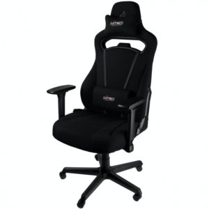 Nitro Concepts E250 Gaming Chair - Quality Fabric & Cold Foam - Stealth Black.( 3 άτοκες δόσεις.)