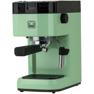 BRIEL μηχανή espresso B15, 20 bar, πράσινη BRL-B15-GN.( 3 άτοκες δόσεις.)