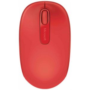Microsoft Mouse Mobile 1850 (Red, Wireless) (U7Z-00033) (MICU7Z-00033)