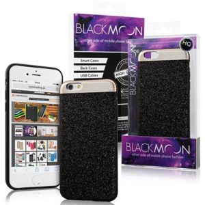 BLACKMOON BACK CASE GLOSSY IPHONE 7 PLUS/8 PLUS BLACK CT520029