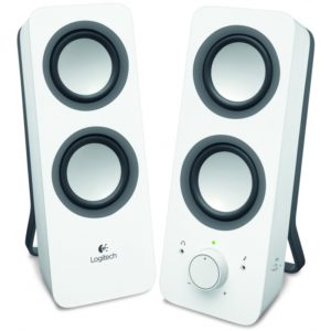 Logitech Z200 2.0 Speakers (White) (LOGZ200WHT).( 3 άτοκες δόσεις.)