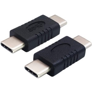 POWERTECH αντάπτορας USB-C αρσενικό σε USB-C αρσενικό PTH-061, μαύρο PTH-061.