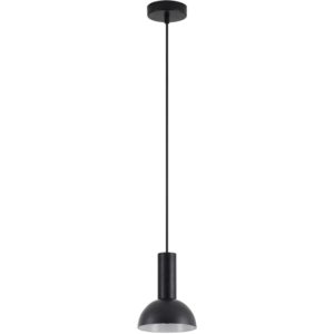 Home Lighting SE21-BL-4-MS3 ADEPT TUBE Black Pendant Black Metal Shade 77-8554( 3 άτοκες δόσεις.)