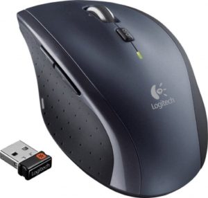 Logitech Marathon M705 Laser Mouse (Black/Silver, Wireless) (LOGM705).( 3 άτοκες δόσεις.)