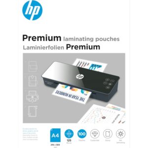HP 9124 Premium φύλλα πλαστικοποίησης για Α4 – 125 microns – 100 τμχ.
