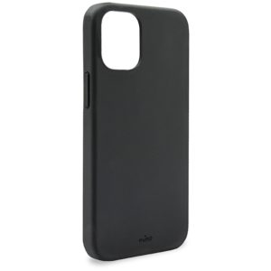 PURO Cover Silicon with microfiber inside για iPhone 13 Mini 5.4 - Μαύρο