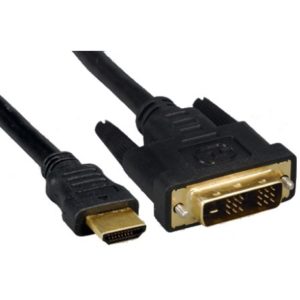 goodbay 1,5μ HDMI 19pin σε DVI-D (18+1)pin, HIGH SPEED ΕΠΙΧΡΥΣΟ.