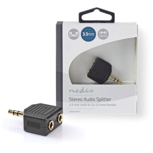 NEDIS CABW22945AT Stereo Audio Adapter 3.5 mm Male - 2x 3.5 mm Female NEDIS.