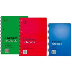 Next notebook τετρ. σπιράλ 21x29εκ. 2θεμ. 140σελ. (Σετ 10τεμ).