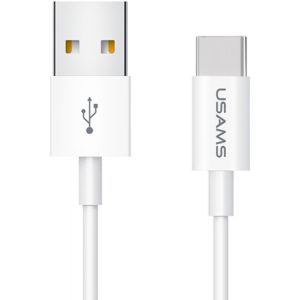 USAMS καλώδιο USB-C σε USB US-SJ285, 2A, 1m, λευκό SJ285USB01.