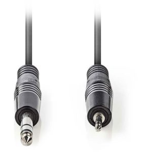 NEDIS COTH23205GY30 Stereo Audio Cable 6.35 mm Male - 3.5 mm Male 3.0m Grey NEDIS.