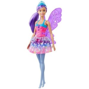 Mattel Barbie Dreamtopia - Fairy Doll with Purple Wings (GJK00).