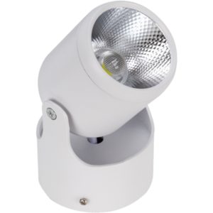 LED Φωτιστικό Σποτ Οροφής με Σπαστή Βάση White Body 10W 230V 1450lm 24° Φυσικό Λευκό 4500k GloboStar 93007.