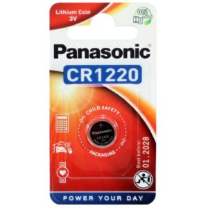 Buttoncell Lithium Panasonic CR1220 Τεμ. 1.